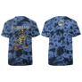 Ensenada Skeleton T-shirt - Blue Tie Dye