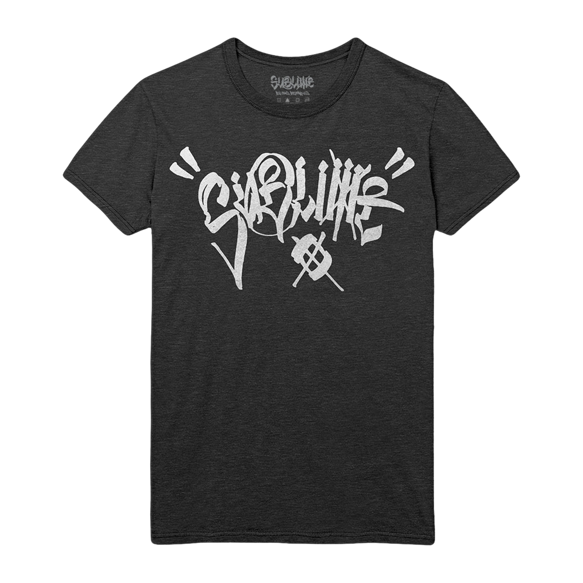 Sublime x Chaz Script T-shirt - Charcoal Heather
