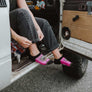 Sun Logo No Show Socks - Pink