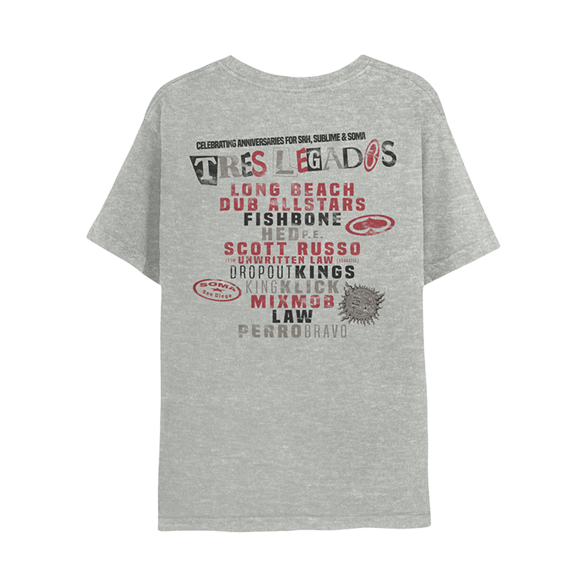 Tres Legados Show Tee – Sublime