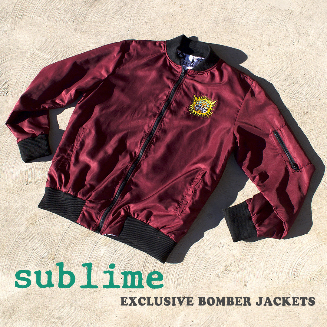 Sublime “Flyers" Custom Bomber Jacket!