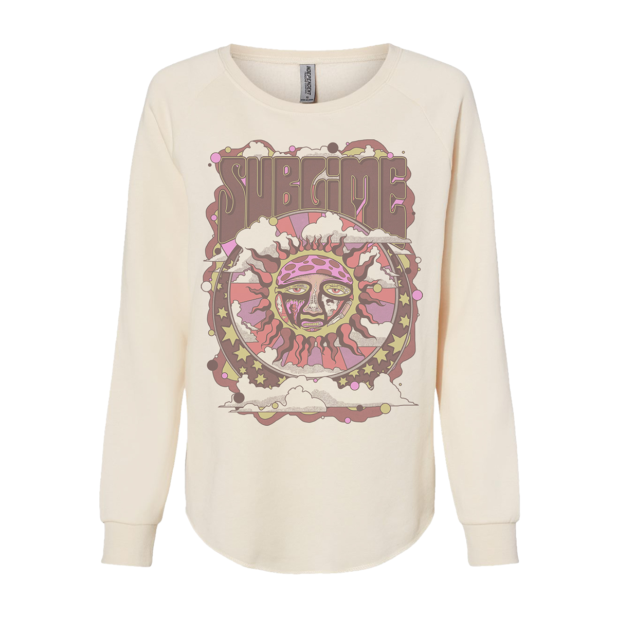 Trippy Sun Longsleeve Crewneck