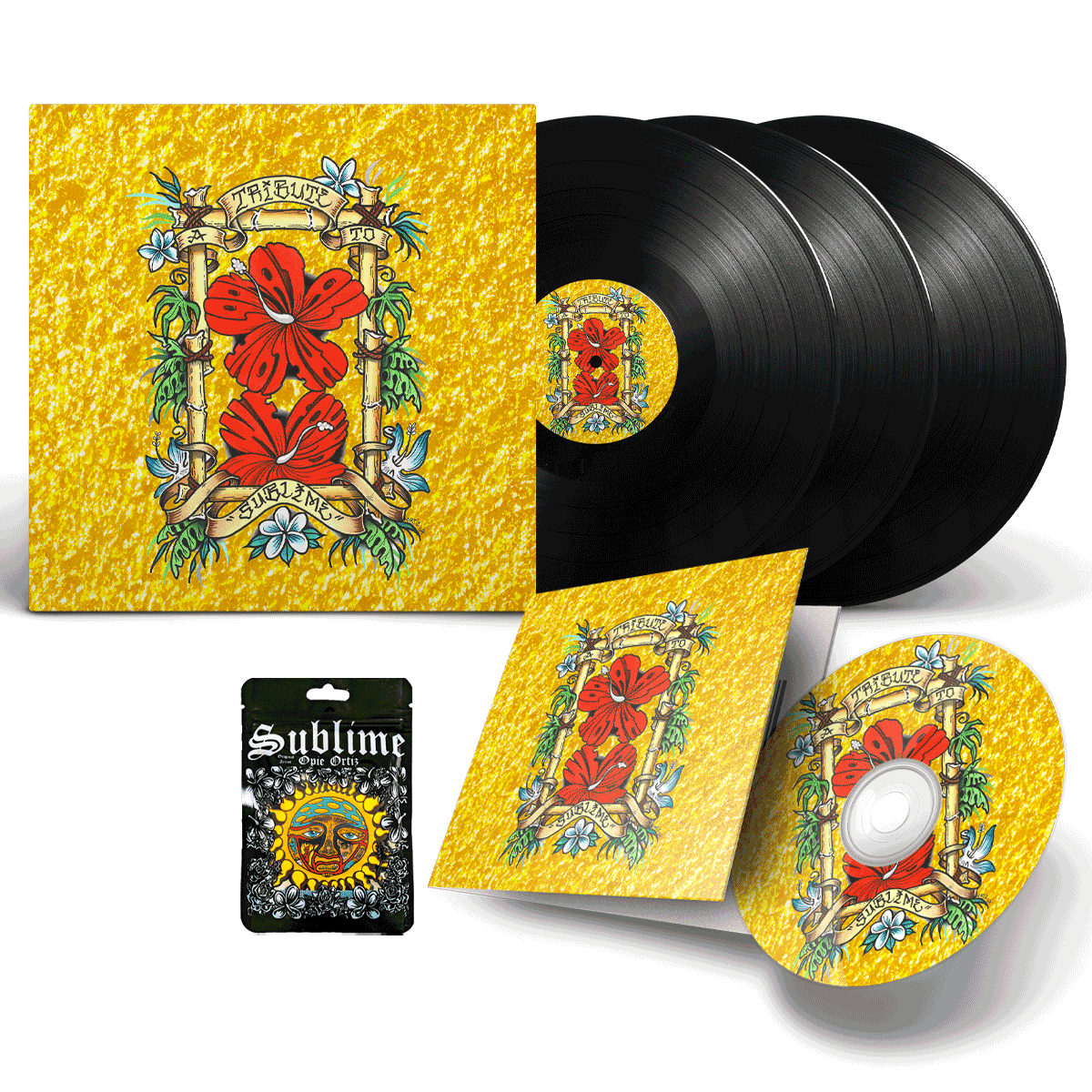 A Tribute To Sublime 3LP + CD + Enamel Pin Bundle
