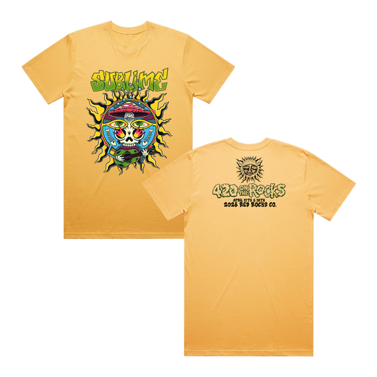 Red Rocks 2026 Gold Tee