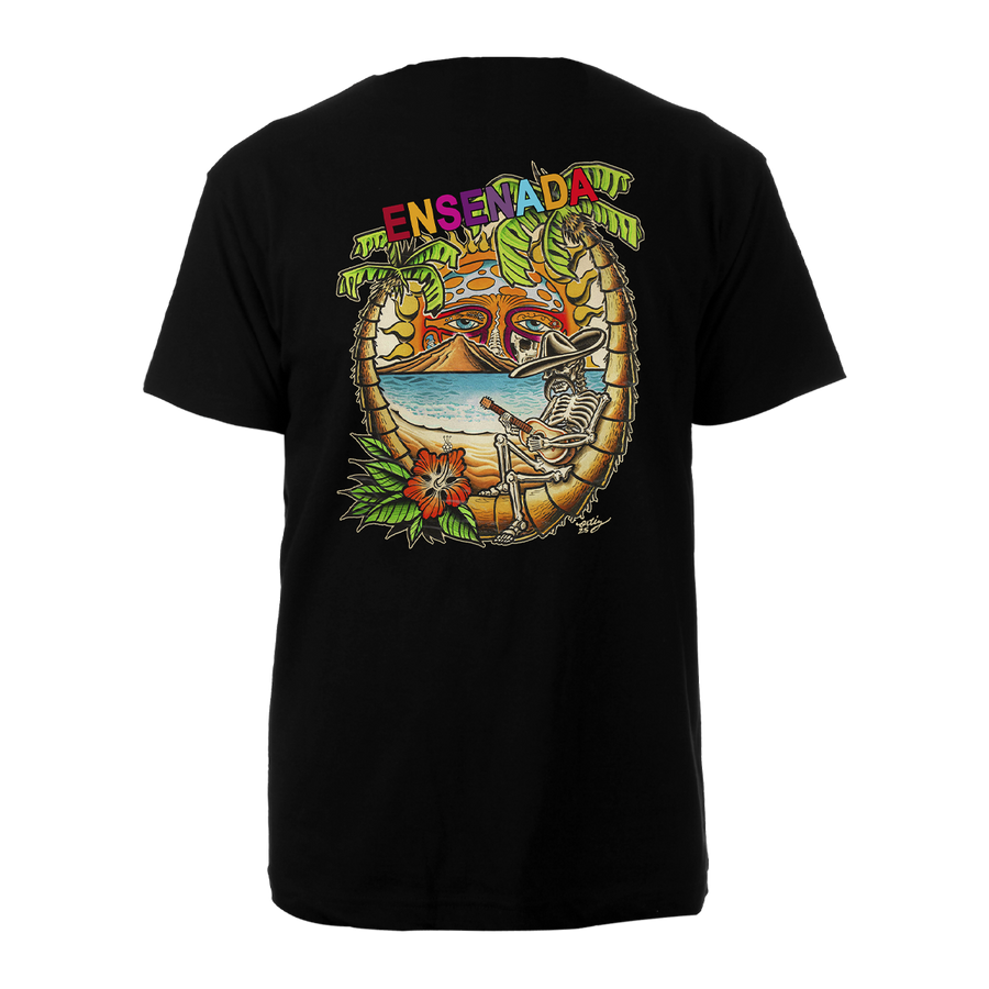 Ensenada Crest T-shirt - Black