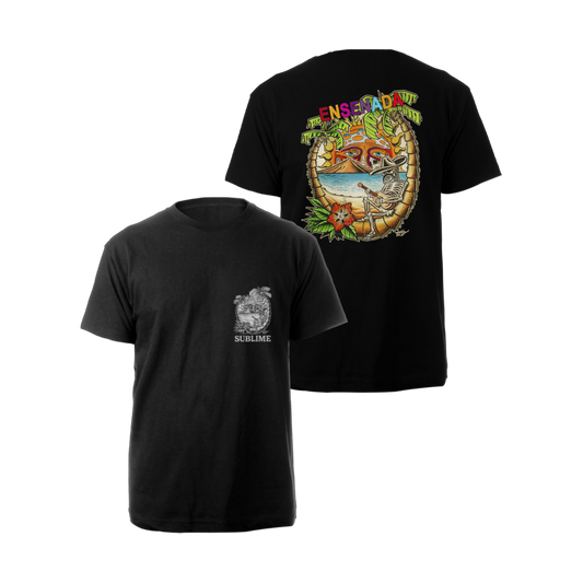 Ensenada Crest T-Shirt - Black