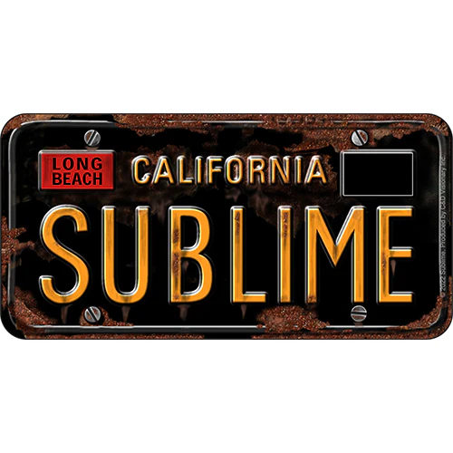 License Plate Sticker