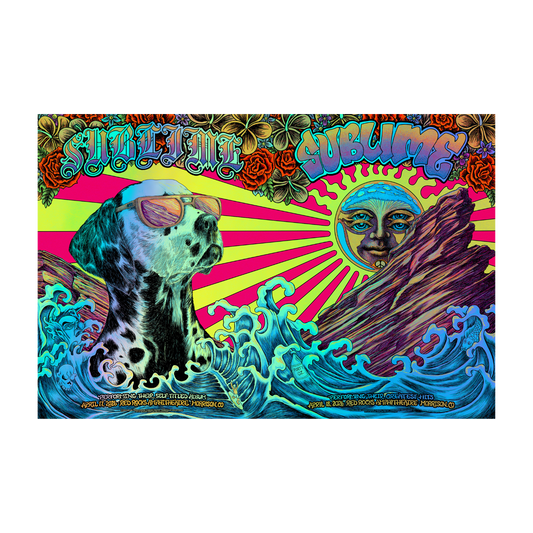 Sublime April 17 & 18, 2026 Red Rock Uncut Diptych (Rainbow Foil) (Web Exclusive)