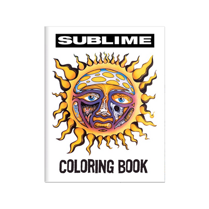 Sublime Candle + Coloring Book