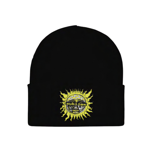 Sublime Sun Black Beanie