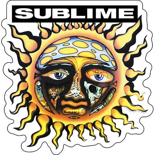 Sublime Sun Logo Sticker