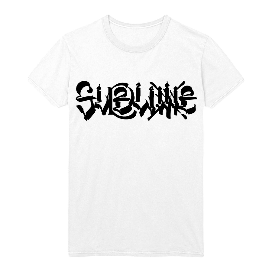 Sublime x Chaz Script T-shirt - White