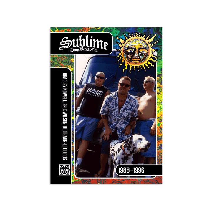 Sublime Limited Edition Magma Foil Trading Card 1 - Band Photo
