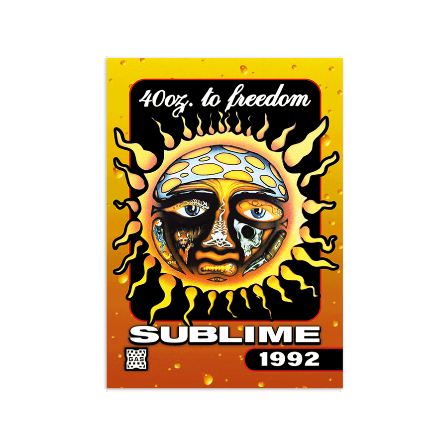 Sublime Trading Card 3 - 40oz. To Freedom