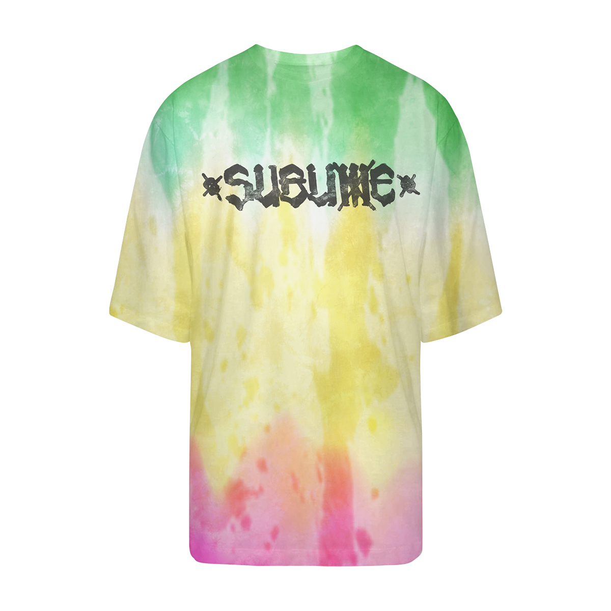 Sublime x Chaz T-shirt Dress - Rasta Tie Dye