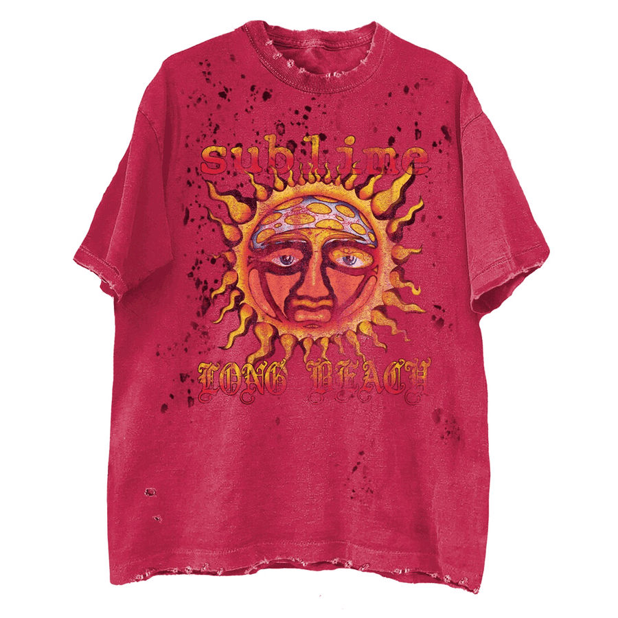 Sublime t shirt dress clearance orange