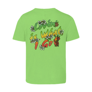 Love is What I Got Lime Green Toddler Tee