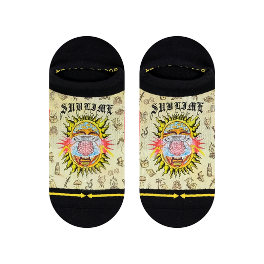 Mind Blown Sun No Show Socks