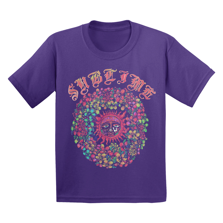 Endless Petals Purple Youth Tee