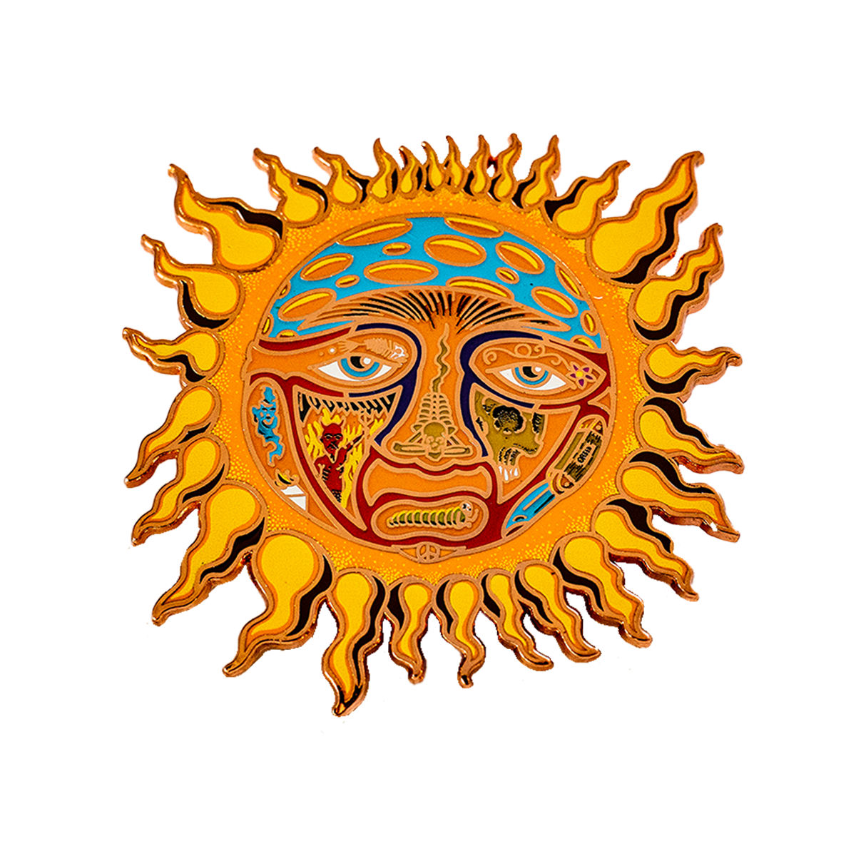 Sublime x Opie Ortiz Limited Edition Rose Gold Enamel Pin