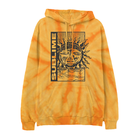 Gold Tie-Dye Sublime Hoodie