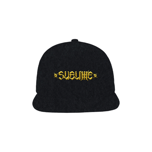 Sublime x Chaz 3D Embroidered Snapback - Black