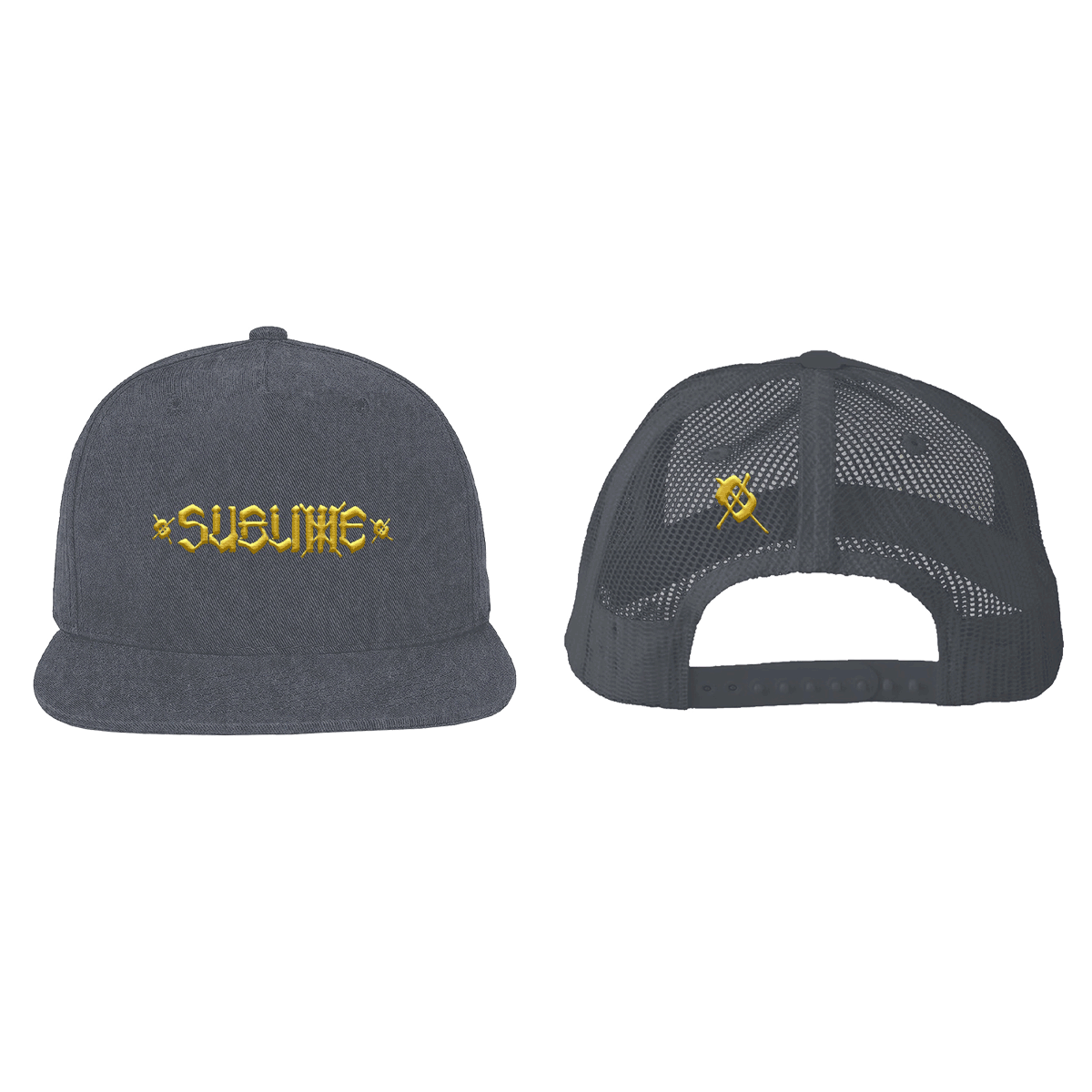 Sublime x Chaz 3D Embroidered Snapback - Grey
