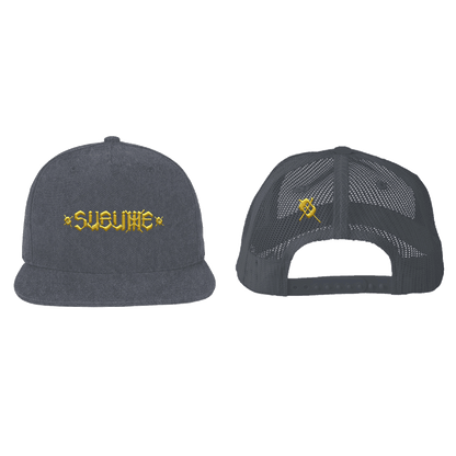 Sublime x Chaz 3D Embroidered Snapback - Grey