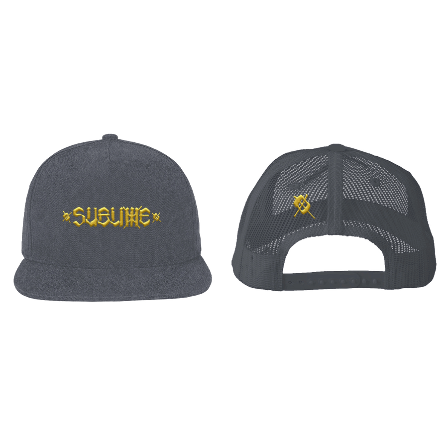 Sublime x Chaz 3D Embroidered Snapback - Grey