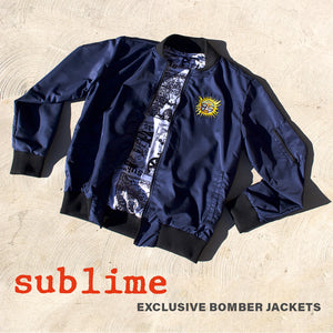 Sublime “Flyers" Custom Bomber Jacket!