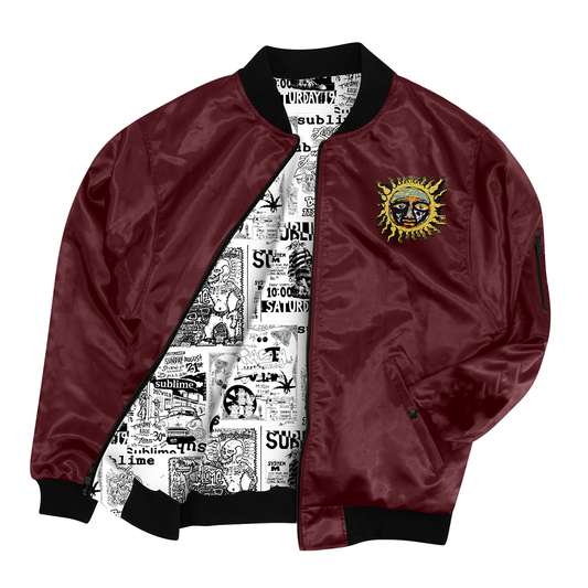 Sublime “Flyers" Custom Bomber Jacket!