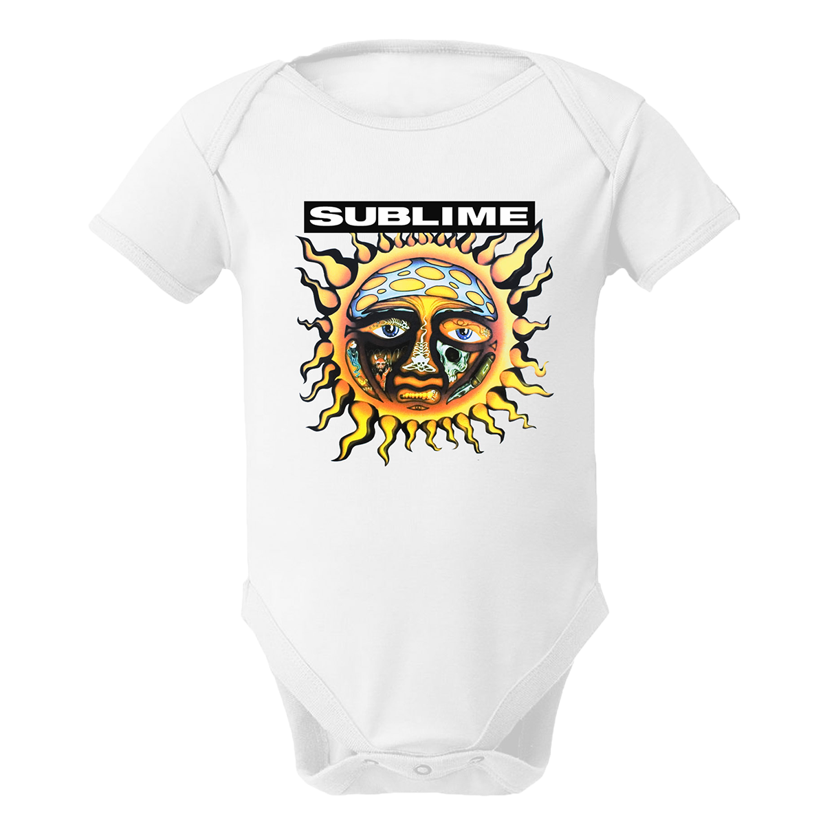 Sublime Sun White Onesie
